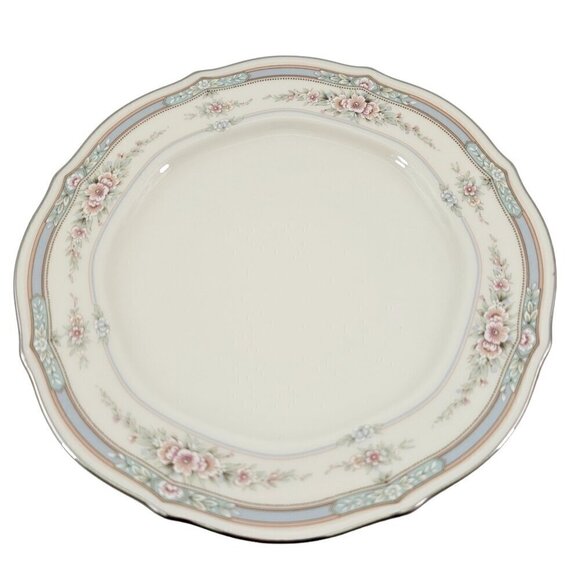 Noritake Rothschild Ivory China Platinum Band Bread & Butter Plates – Set of 4 - Picture 5 of 16